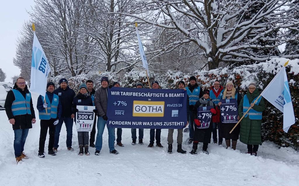 Gruppenbild BTB in Gotha